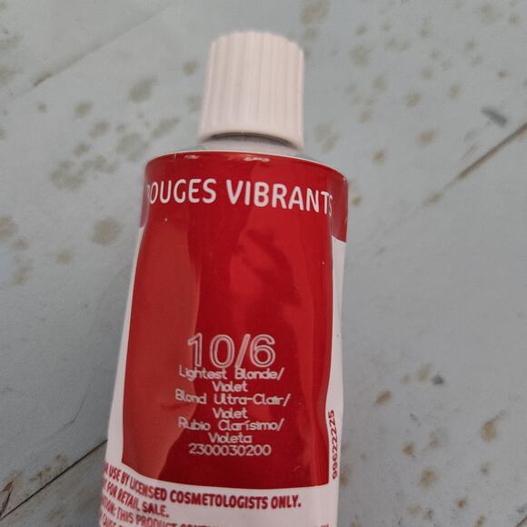 Wella‎ Color Touch 10/6 Lightest Blonde/Violet Permanent Creme Hair Color 2 oz - Picture 2 of 4